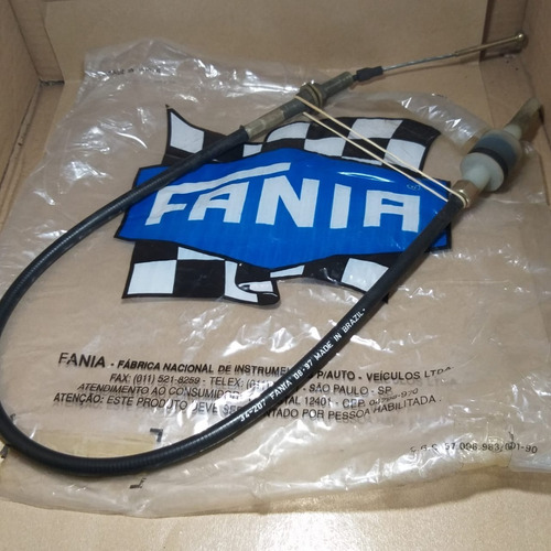 Cabo Embreagem Del Rey Scala Pampa Cht 1.6 Após 89/ Fania