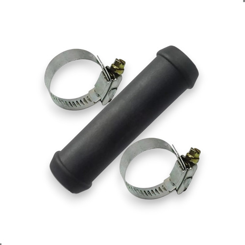 Tubo Cano Emenda Ar Quente Radiador Com Abraçadeira 22x22mm