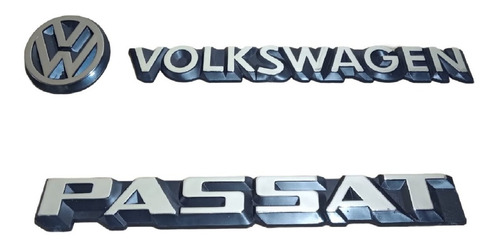 Kit Emblema Traseiro Escrita Passat 85 86 87 88 89
