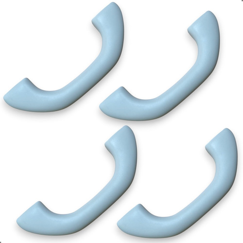 4 Alças Teto Up Pqp 2014 2015 2016 2017 2018 2019 Cinza Orig