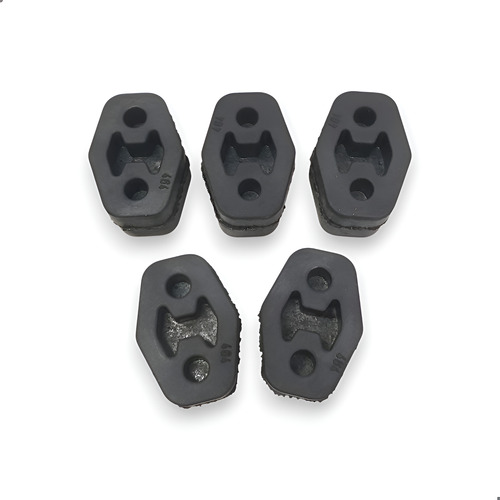 Kit Borracha Escapamento Gol Parati Saveiro G5 G6 G7