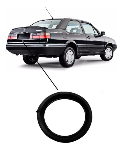 Guarnicao Miolo Fechadura Tampa Trazeira Santana Versailes