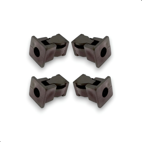 Bucha Grampo Forro Porta Fiat 147 Uno Palio 10x10mm 4pcs