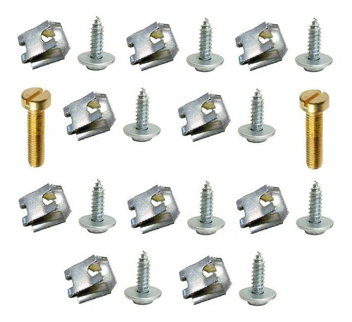 Kit Parafuso Paralama Brasilia Gol Voyage Parati Variant