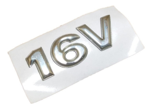 Emblema Logo 16v Cromado Linha Gm