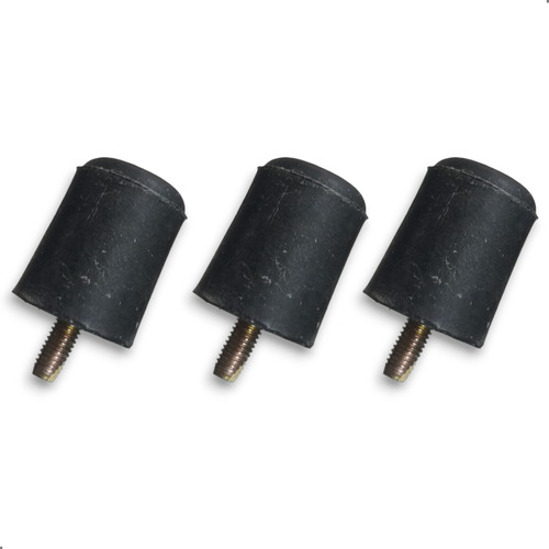 3 Batente Calco Traseiro Escapamento Gol Parati Saveiro Orig