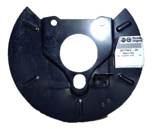 Defletor Lata Pinça Freio Traseiro Fiat Alfa Romeo Esq