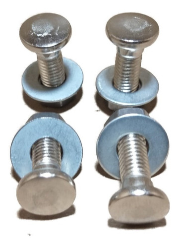 Kit Parafuso Parachoque Fusca Até 1969 4pcs Porca Arruela