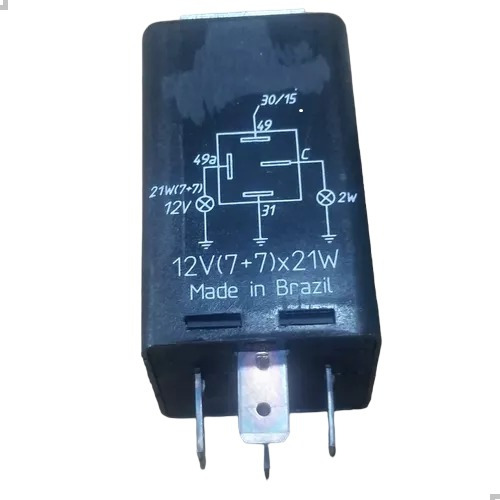Rele Pisca Caminhao 12v Mercedes 7+7 X 21watts Cada - Kostal