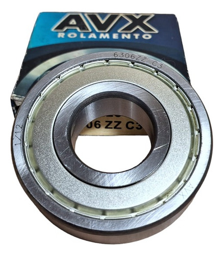 Rolamento Roda 6306 Zz C3 Avx 30x72x19