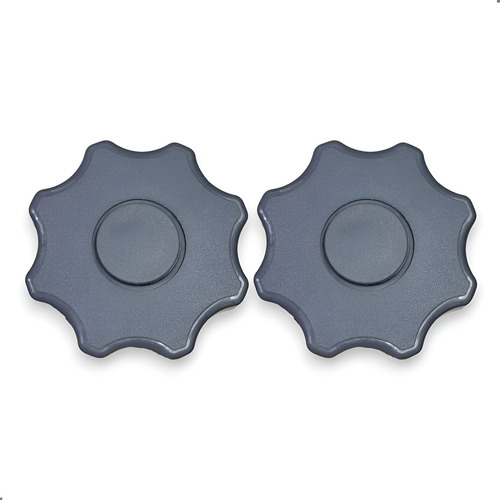 Par Manopla Regulagem Banco Corsa Kadett Monza Vectra Omega Grafite