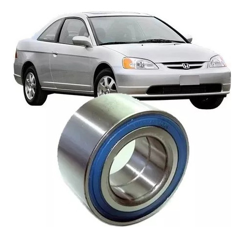 Rolamento Roda Dianteira Civic 1.7 De 2001 À 2005 Sem Abs