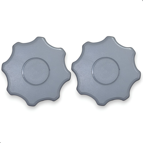 Manopla Levantar Banco Celta E Prisma ( Par) Todos Cinza