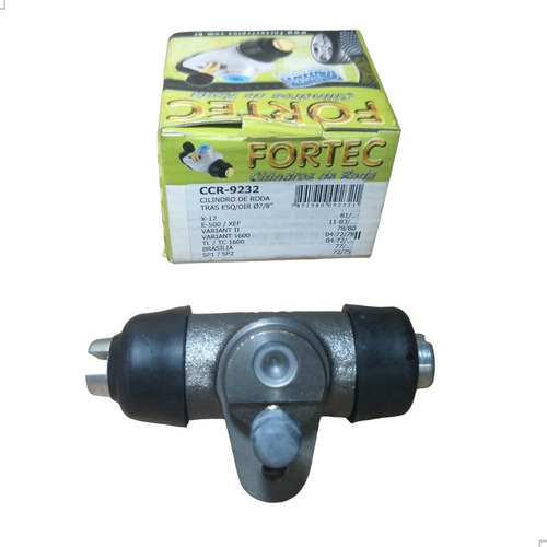 Cilindro Roda Freio Traseiro Brasilia 78/82 Vtii X12 Variant