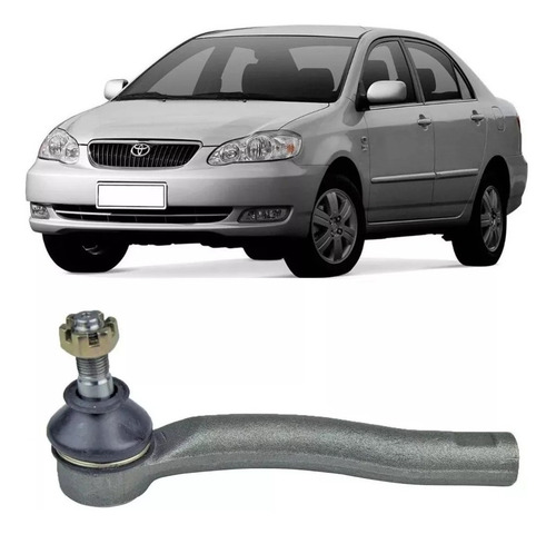 Terminal Direção Toyota Corolla 03 04 05 06 07 08 Esquerdo