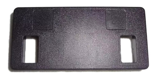 Moldura Botao Vidro Eletrico Monza 2 Portas Preta