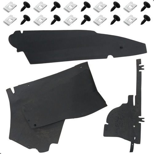 Kit Papelão Radiador Gol Par Voy Sav 88/95 + 10 Porca Rápida