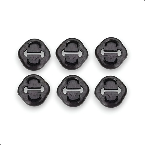 6 Coxim Borracha Escapamento Gol Quadrado Santana Quantum