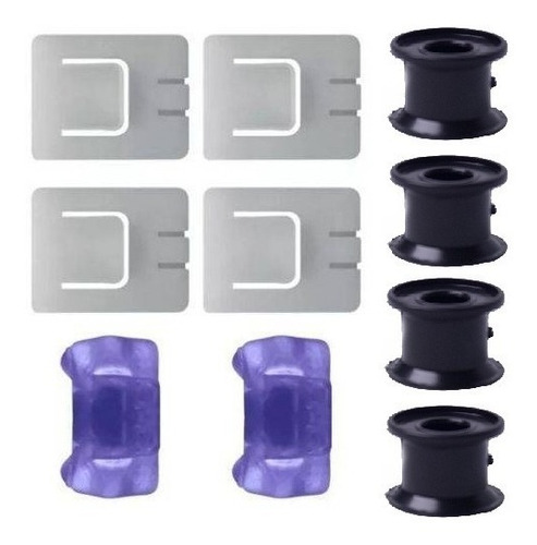 Kit Deslize Banco Santana 2 Portas 99 00 01 02 03 04 05 06