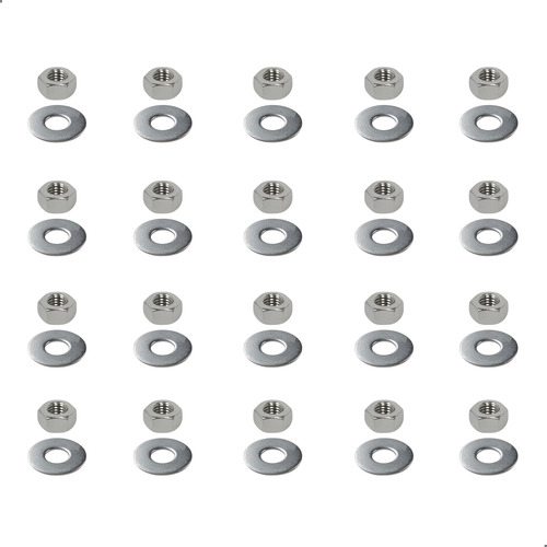 Porca Lanterna Traseira Gol Quadrado Passat Voyage 82/95 20p