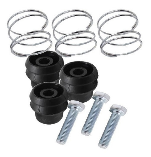 Kit Bucha Botao Buzina Parafuso Mola Fusca Itamar 93/96