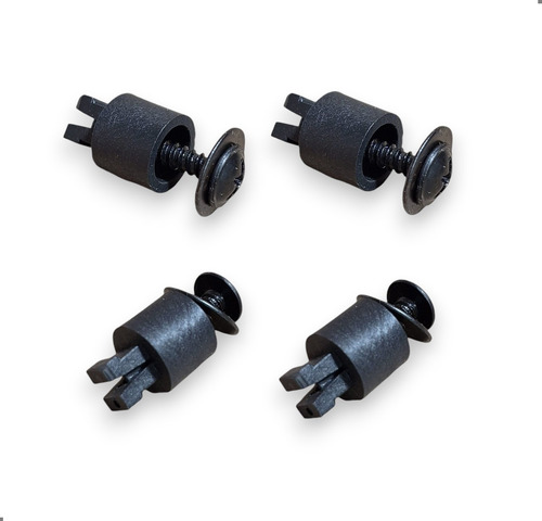 Kit Fixação Fixação Placa Parafuso Buchas 7 X 7 Mm Mercosul