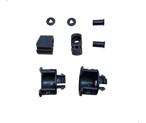 Kit Bucha Tampa Traseira Fiat Strada 08/20 8pcs Sem Parafuso