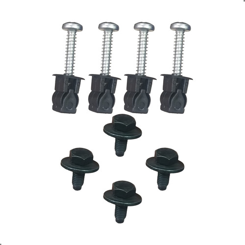 Kit Parafuso Fixa Placa Dianteira Traseira Gwm Ora