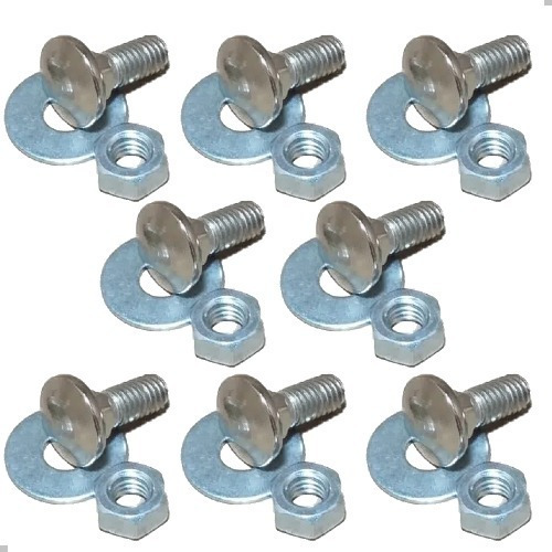 Parafuso Parachoque Passat Gol Voyage Parati Kit 8pcs Até 84