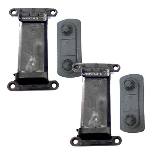 Kit Fixação Parachoque Gol Parati Voyage Saveiro 87/95 Diant. (jogo)