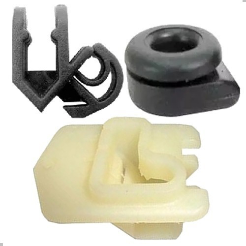 Grampo + Bucha Vareta Capo Logus Escort Fiesta Ecosport Gol