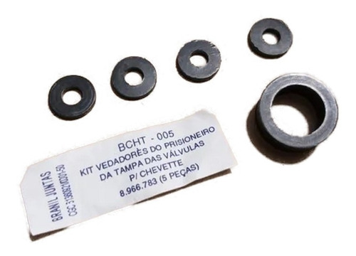 Junta Vedador Tampa Valvulas Chevete Chevy Marajo 4pcs