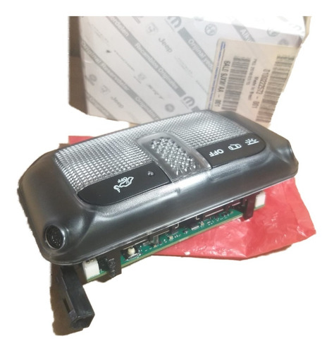 Lanterna Teto Plafonier Novo Uno Vivace C/ Sensor Preta Orig