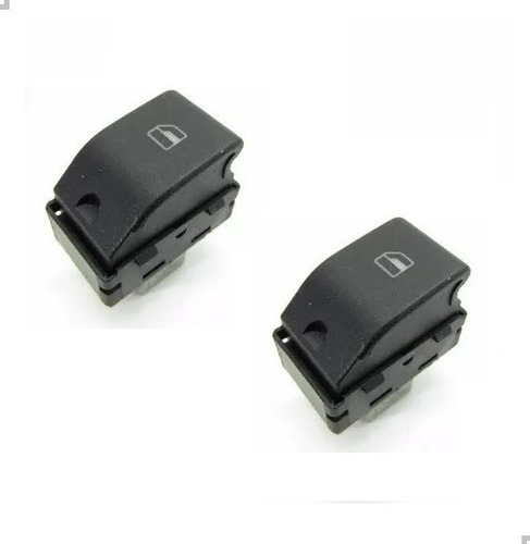 Botao Interruptor Vidro Eletrico Gol G4 G5 Fox 1 Toque 2pcs