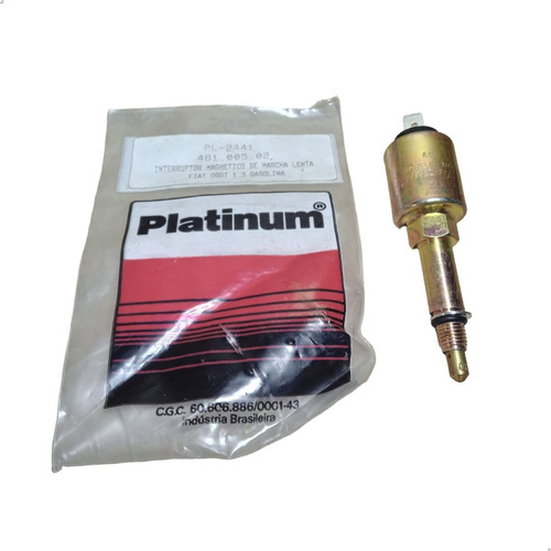 Valvula Magnetica Marcha Lenta Fiat 147 Oggi 1.3 Weber Gas.