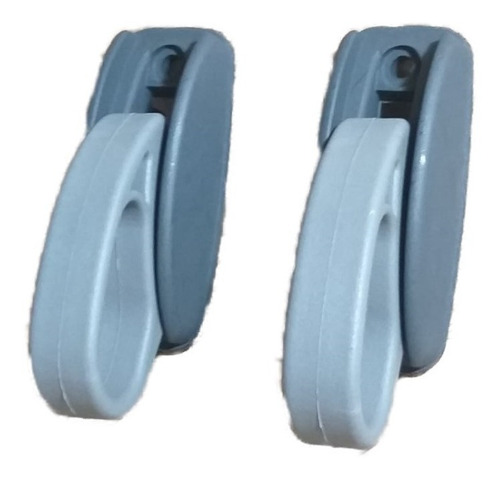 Botao Alça Levantar Banco Fiat Palio Uno Cinza 4pcs