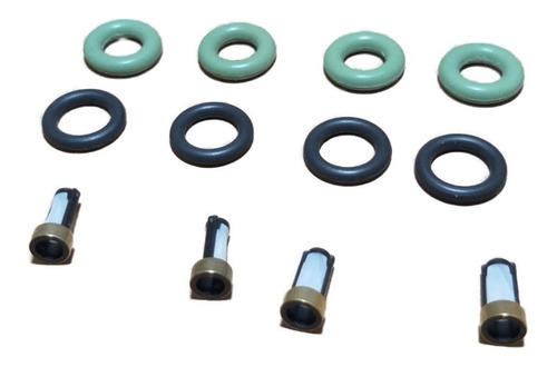 Reparo Bico Injetor Filtro Anel Sistema Delphi 4 Bicos