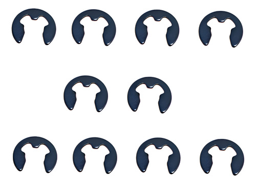 Anel Trava Retenção Elástico Trava Eixo 7mm - M7 - 10pcs