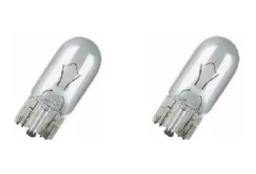 Par Lampada Pingão W5w P/ Luz Placa Lanterna De Farol - Teto