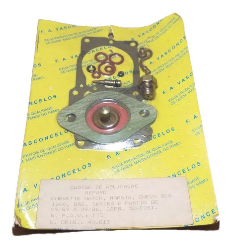 Reparo Carburador Chevete Marajo Chevy 1.6 79/89 32pdsi