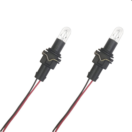 Par Soquete Plug Lanterna Placa Fiesta 96/02 Ka 97/07 (cc)