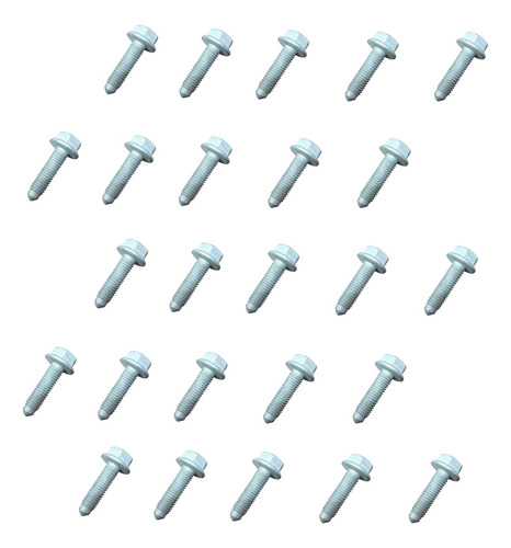 Parafuso Sextavado Aço M8 X 30mm Chave 13 Rosca M8 20pcs