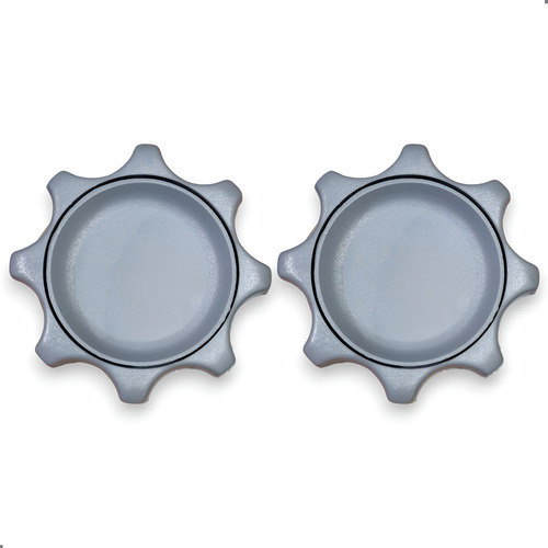 Par Manopla Banco Gol Gti Gts Gt Kadett Gsi Cinza