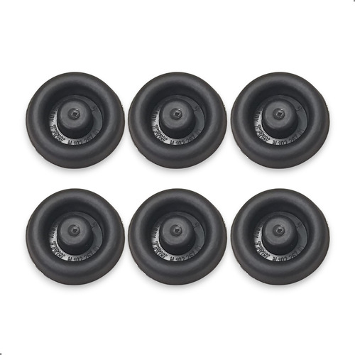Kit 6 Unidades Tampão Assoalho 20mm Original Vw N10226701