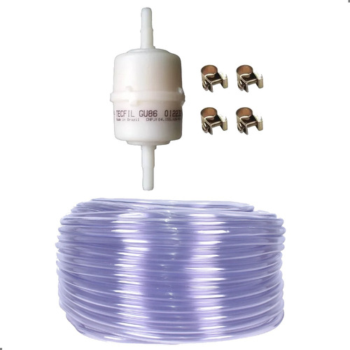 Filtro Gasolina Com 3 Mts Mangueira Opala Caravan Chevrolet