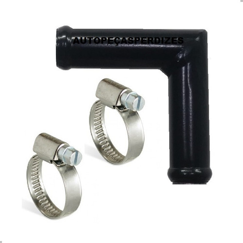 Tubo Adaptação Mangueira Ar Quente Modelo 90 Graus 19mm