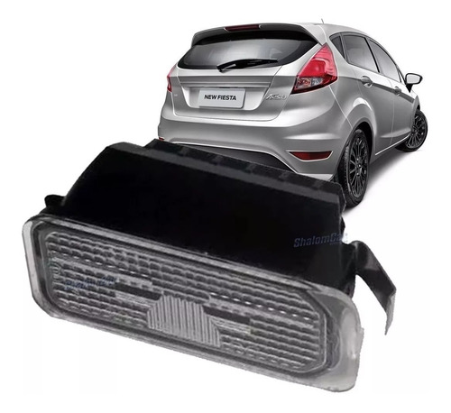 Lanterna Luz Placa Ford Ka 15 16 17 18 19 Ecosport Após 12 New Fiesta
