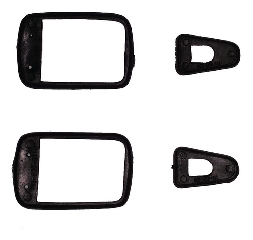 Kit Guarnição Maçaneta Portas Fusca Até 1977