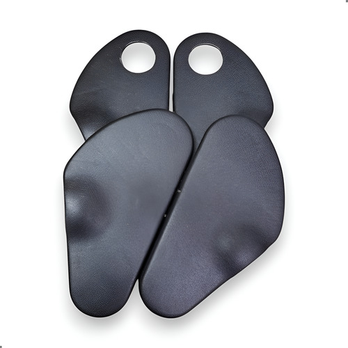 Par Capa Acabamento Manopla Lateral Banco Celta Prisma Preto