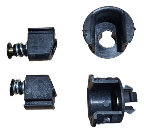 Jogo Bucha Dobradica Tampa Traseira Fiat Strada 08/20 Plast